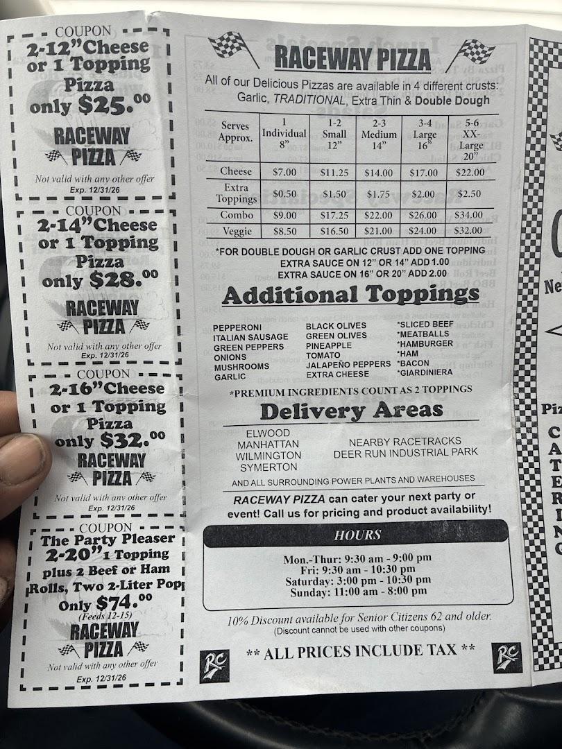 Raceway Pizza & More